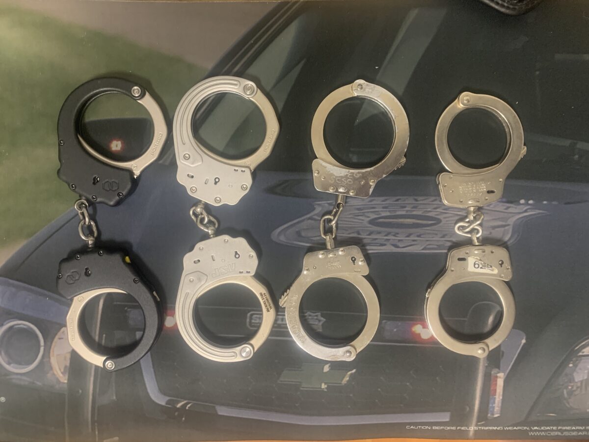 ASP's Sentry Handcuffs American Cop