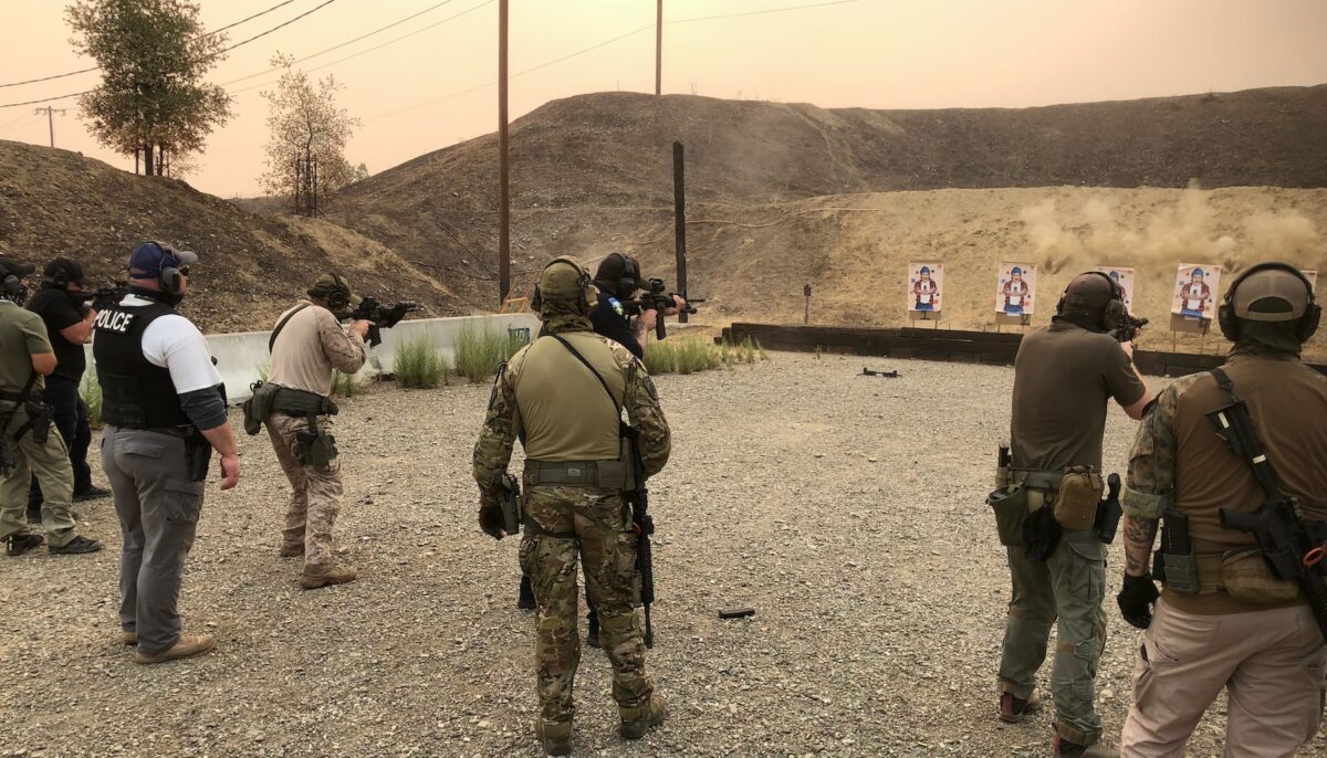 High Ready The Danger of Higher Ready Positions - American Cop