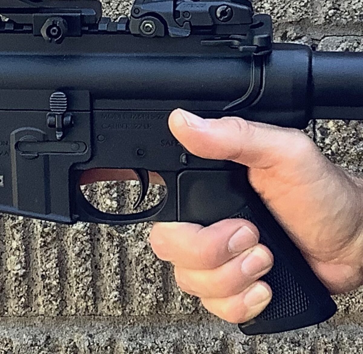 Safety Click Rifle Focusing on Manual Safeties - American Cop