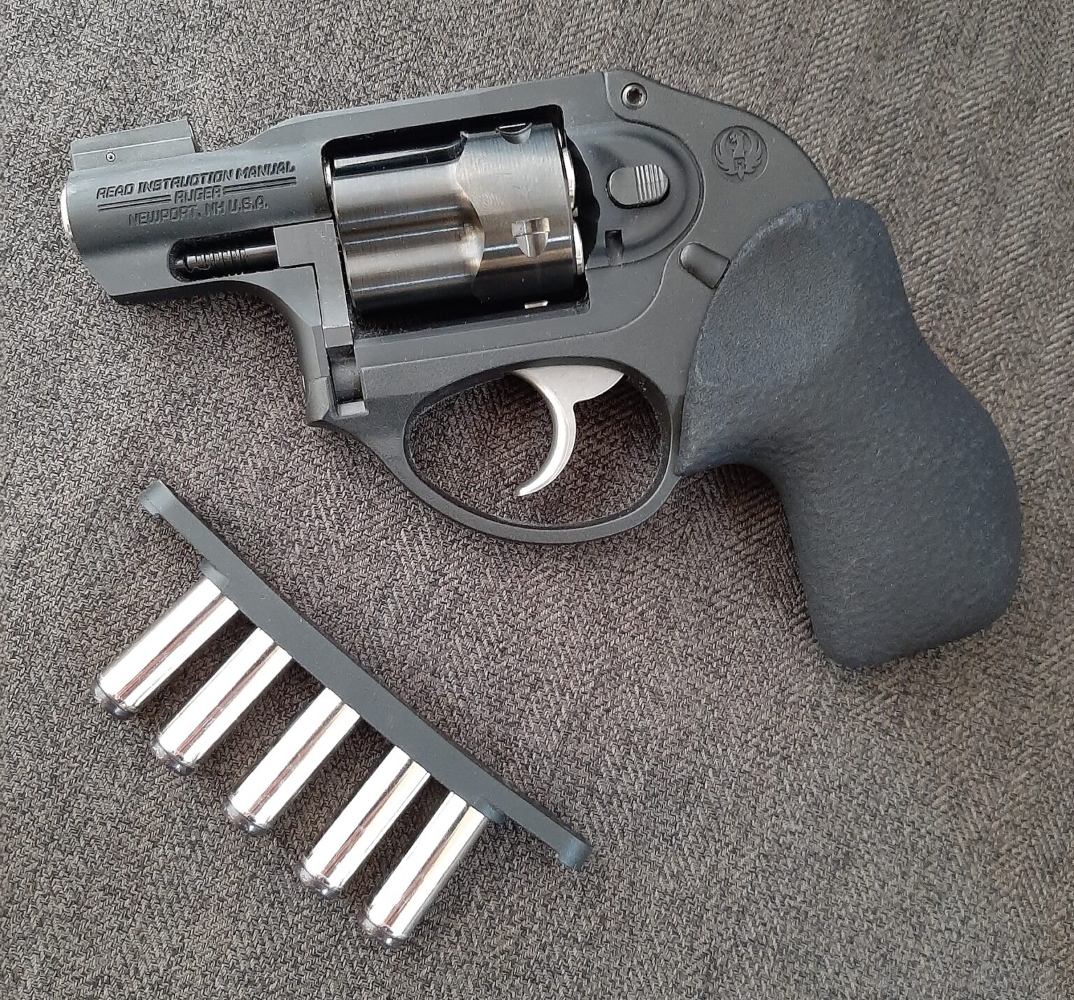 Ruger Hard R Linbe Grips That Fit From Hamre Forge - American Cop